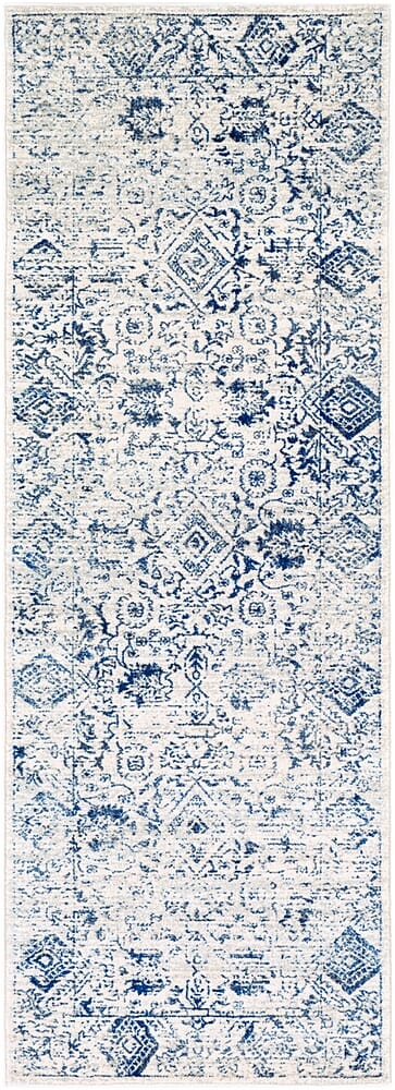 Surya Harput Hap-1090 Bright Blue, Light Gray, Black Vintage / Distressed Area Rug