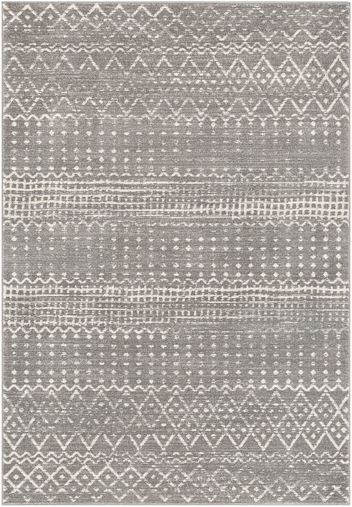 Surya Harput Hap-1096 Charcoal, Light Gray, White Moroccan Area Rug