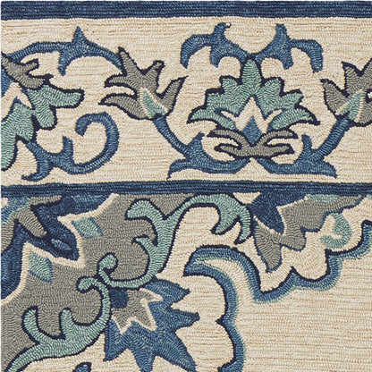 KAS Harbor 4238 Serafina Ivory / Blue Area Rug