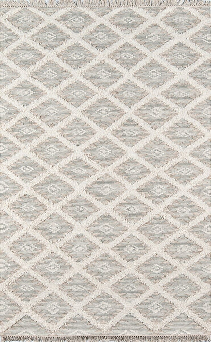 Momeni Harper Har-1 Grey Geometric Area Rug