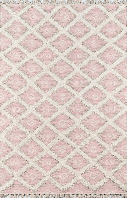 Momeni Harper Har-1 Pink Geometric Area Rug