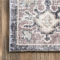 Nuloom Josephine Floral Njo1579A Gray Area Rug