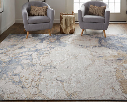 Feizy Laina 39G8F Blue/Multi Area Rug