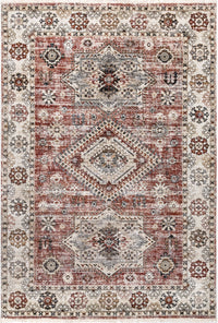 Nuloom Deandra Bordered Nde1527A Rust Area Rug