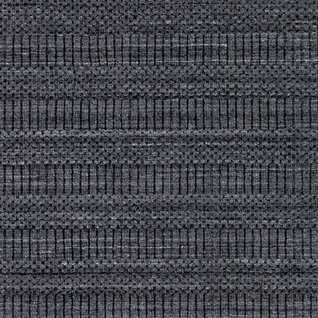 Surya Hickory Hck-2300 Charcoal, Black Rug.