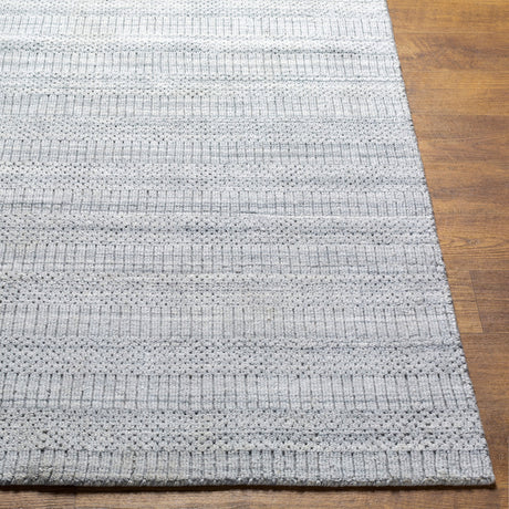 Surya Hickory Hck-2301 Light Slate, Gray Rug.