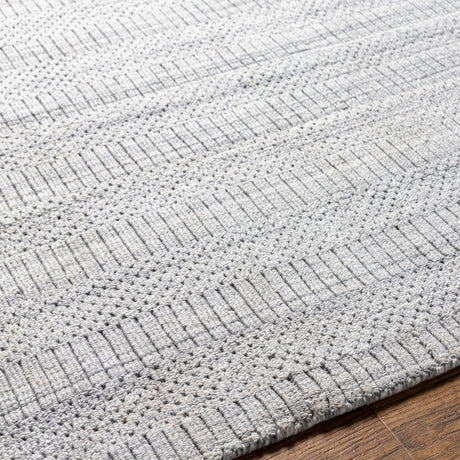 Surya Hickory Hck-2301 Light Slate, Gray Rug.
