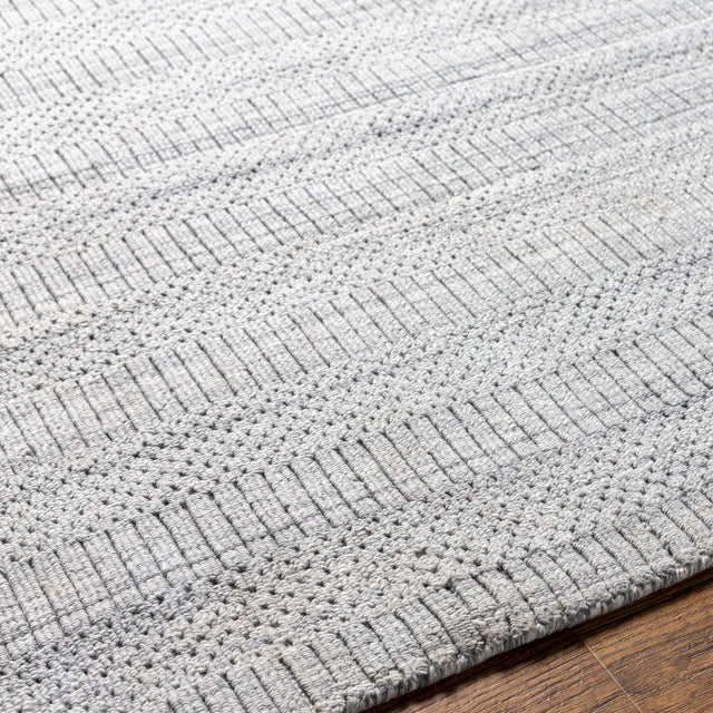 Surya Hickory Hck-2301 Light Slate, Gray Rug.
