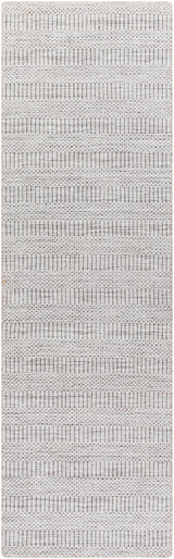 Surya Hickory Hck-2302 Light Beige, Gray Rug.