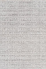 Surya Hickory Hck-2302 Light Beige, Gray Rug.