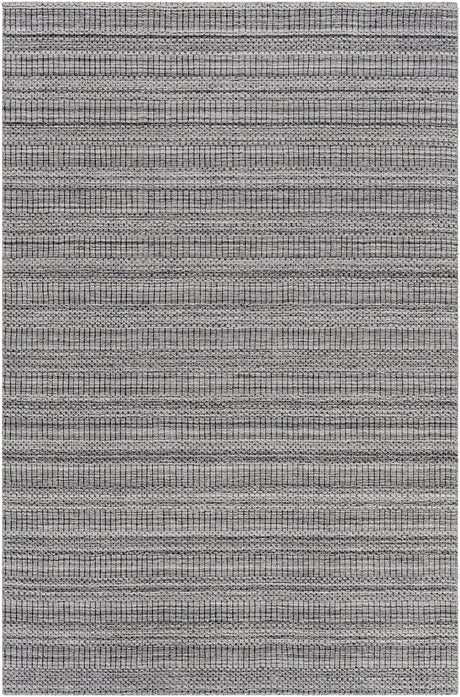 Surya Hickory Hck-2303 Gray, Charcoal Rug.