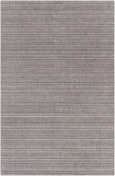 Surya Hickory Hck-2304 Dark Brown, Beige Rug.