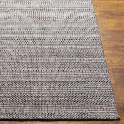 Surya Hickory Hck-2304 Dark Brown, Beige Area Rug