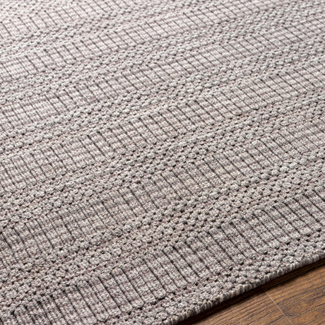 Surya Hickory Hck-2304 Dark Brown, Beige Rug.