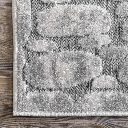 Nuloom Jaycee Stone Nja1552A Gray Area Rug