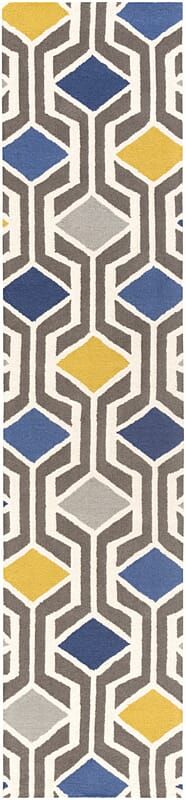 AreaRugs.com Chiyah Phi4791 Blue Multi Geometric Area Rug