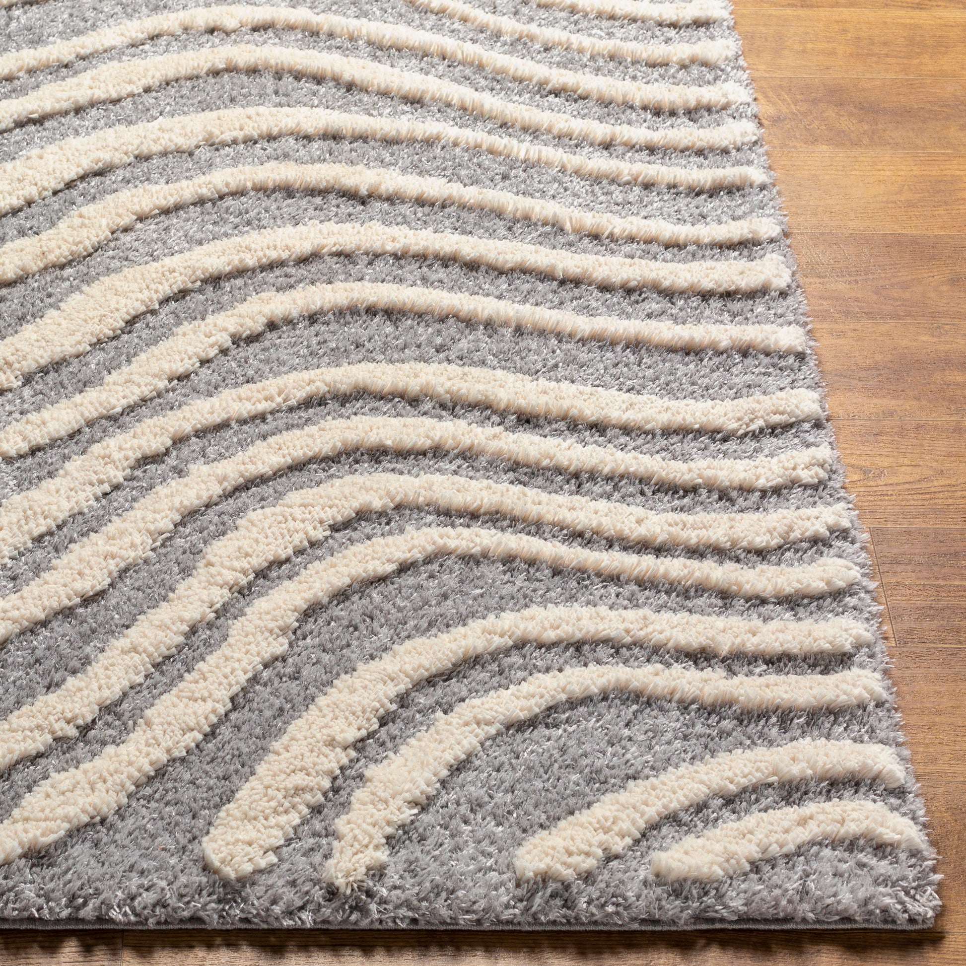 Surya Hudson Shag Hds-2307 Grey Area Rug