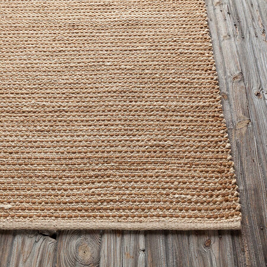 Chandra Hemson Hem22700 Brown / Tan Natural Fiber Area Rug