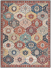 Nourison Parisa Psa05 Multicolor Area Rug