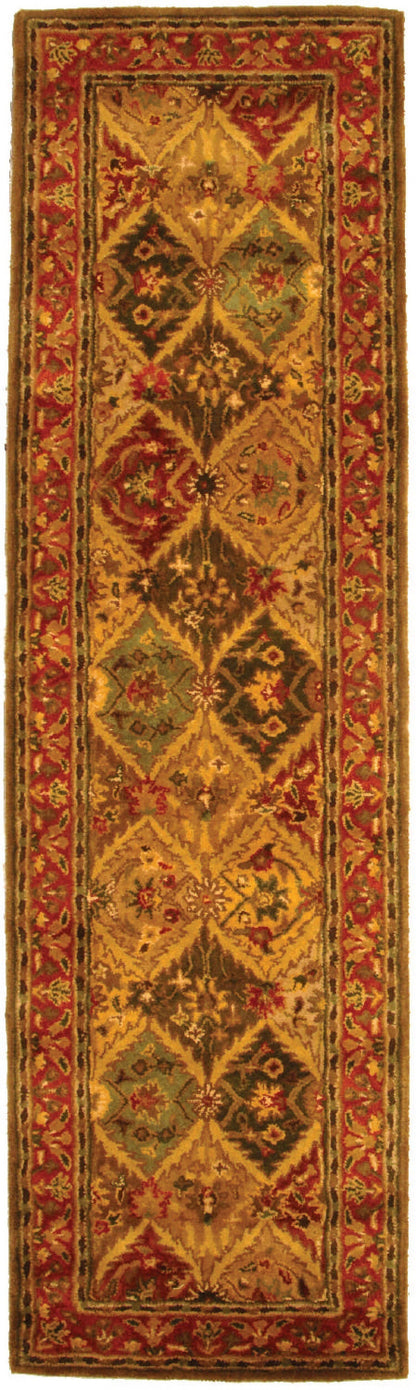 Safavieh Empire Em424A Red / Burgundy Area Rug