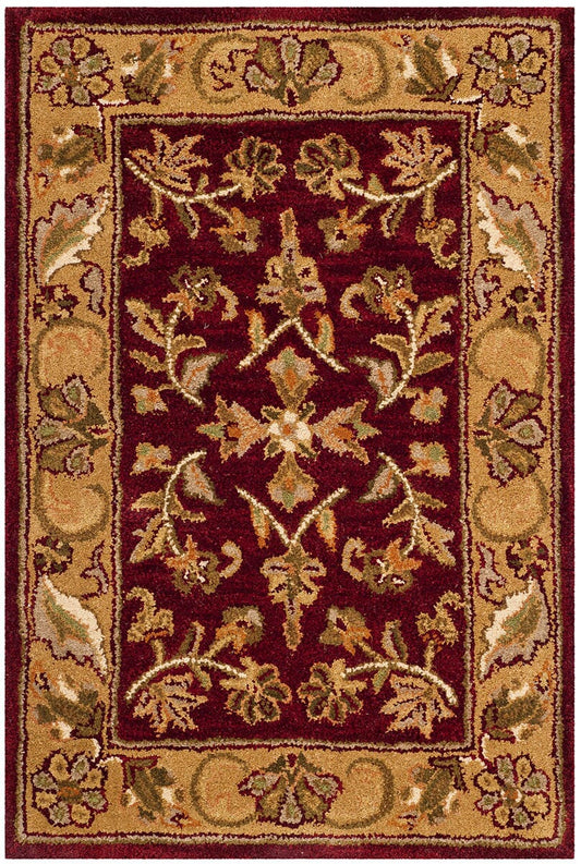 Safavieh Heritage Hg170A Red / Gold Area Rug