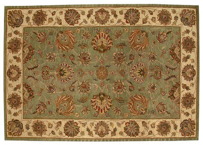 Safavieh Heritage hg343a Green / Gold Area Rug