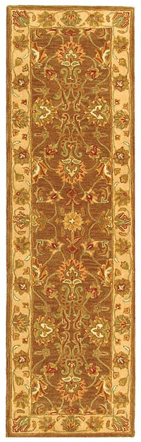 Safavieh Heritage Hg343K Brown / Ivory Area Rug