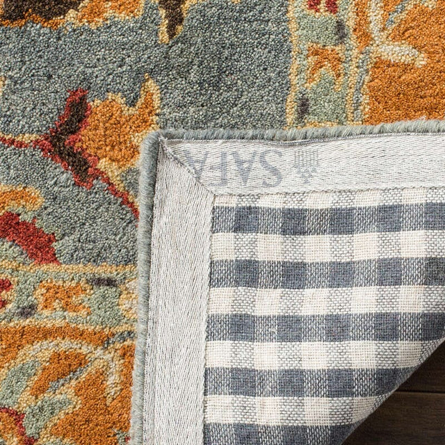 Safavieh Heritage Hg401A Blue / Orange Rugs.