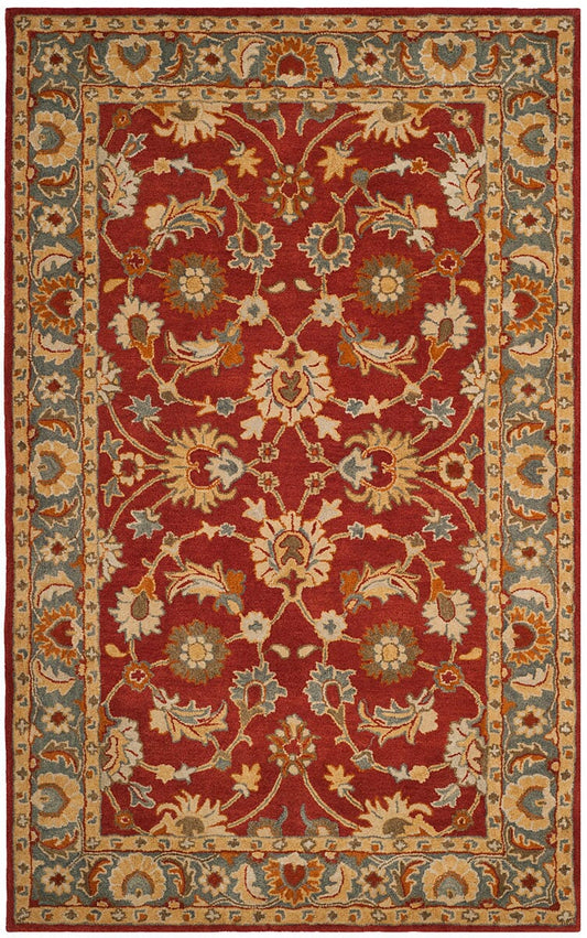 Safavieh Heritage Hg403A Red / Blue Area Rug