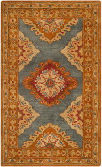 Safavieh Heritage Hg408A Blue / Rust Area Rug