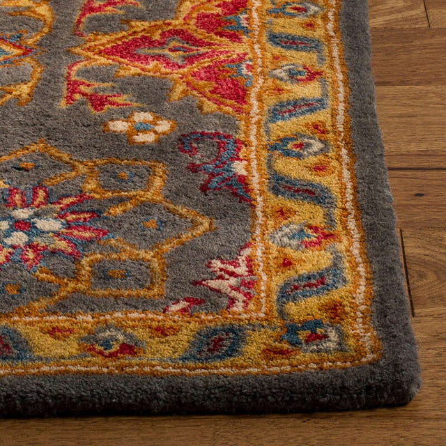 Safavieh Heritage Hg415H Charcoal / Multi Rugs.