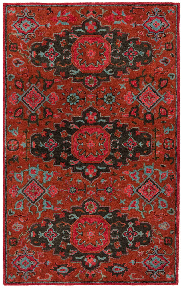 Safavieh Heritage Hg419P Rust / Multi Rugs.