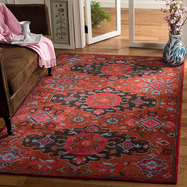 Safavieh Heritage Hg419P Rust / Multi Rugs.