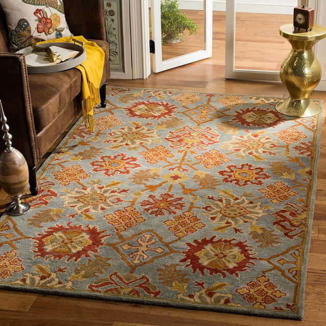 Safavieh Heritage Hg420H Charcoal / Multi Rugs.