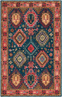 Safavieh Heritage Hg426N Navy / Red Rugs.