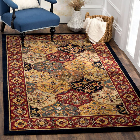 Safavieh Heritage hg510a Multi / Navy Rugs.