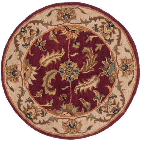 Safavieh Heritage Hg628D Red / Ivory Rugs.