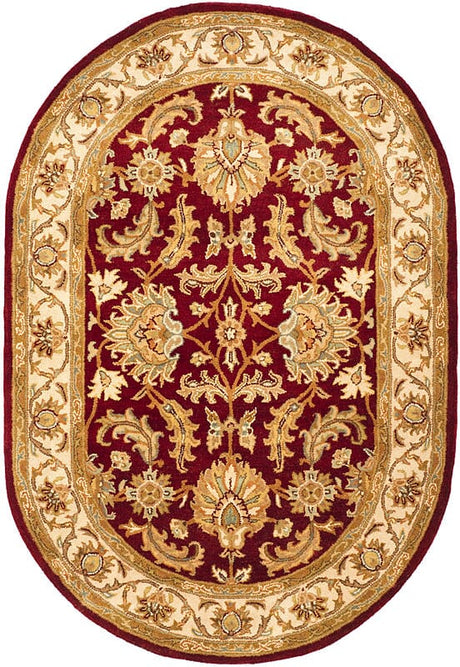 Safavieh Heritage Hg628D Red / Ivory Rugs.