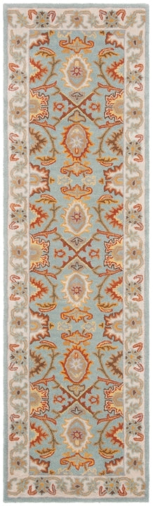 Safavieh Heritage Hg734A Light Blue / Ivory Rugs.