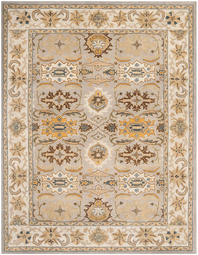 Safavieh Heritage Hg734C Light Grey / Grey Rugs.