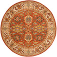 Safavieh Heritage Hg734D Rust / Beige Rugs.