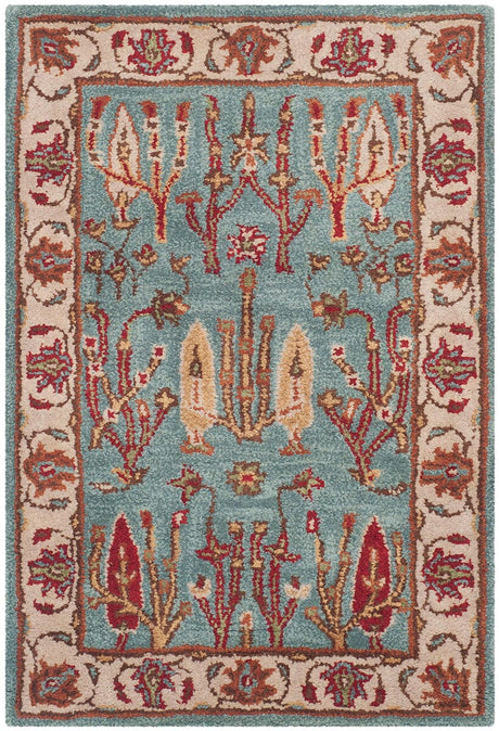 Safavieh Heritage Hg735A Blue / Ivory Rugs.