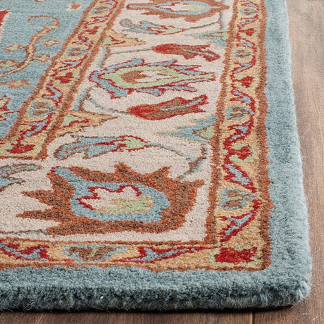 Safavieh Heritage Hg735A Blue / Ivory Rugs.