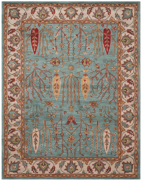 Safavieh Heritage Hg735A Blue / Ivory Rugs.