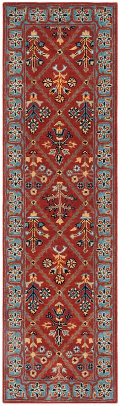 Safavieh Heritage Hg738Q Red / Blue Rugs.