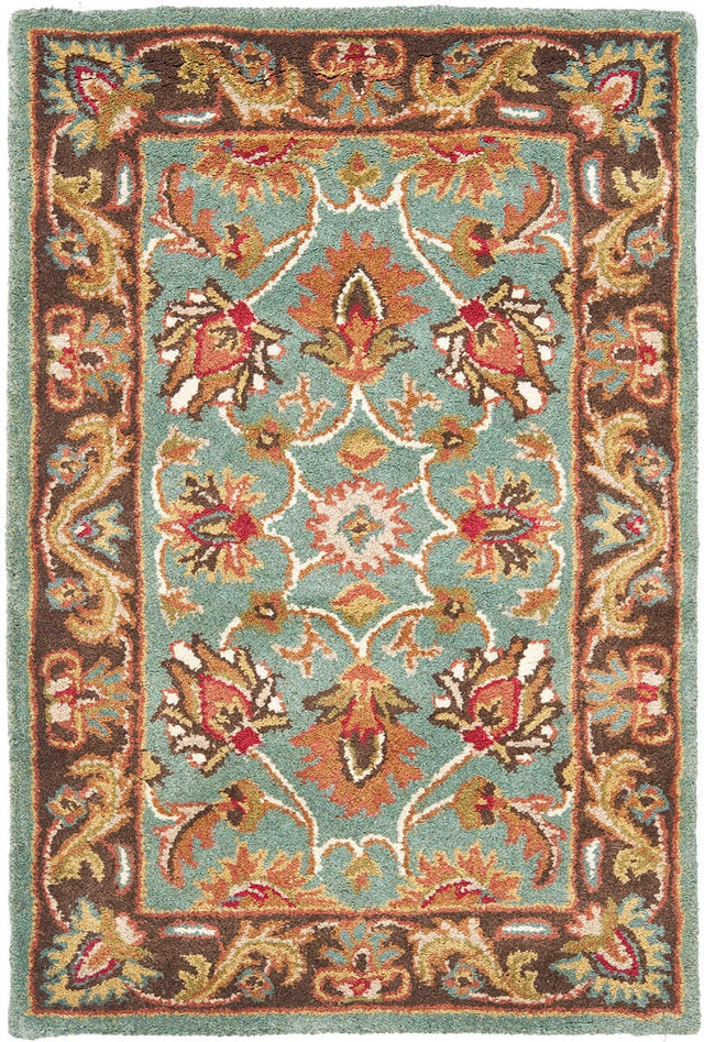 Safavieh Heritage hg812b Blue / Brown Rugs.