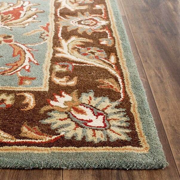 Safavieh Heritage hg812b Blue / Brown Rugs.