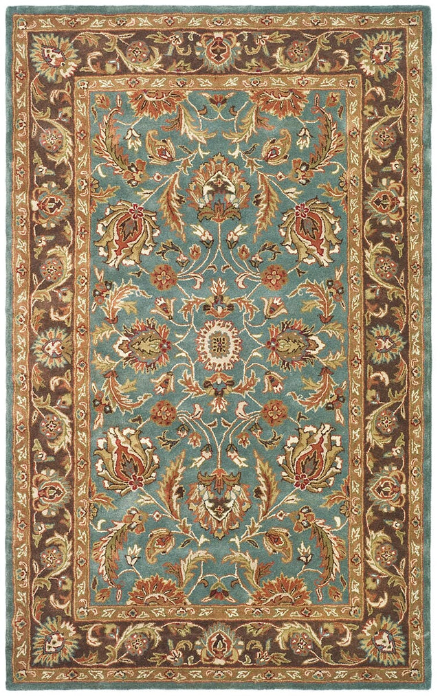 Safavieh Heritage hg812b Blue / Brown Rugs.