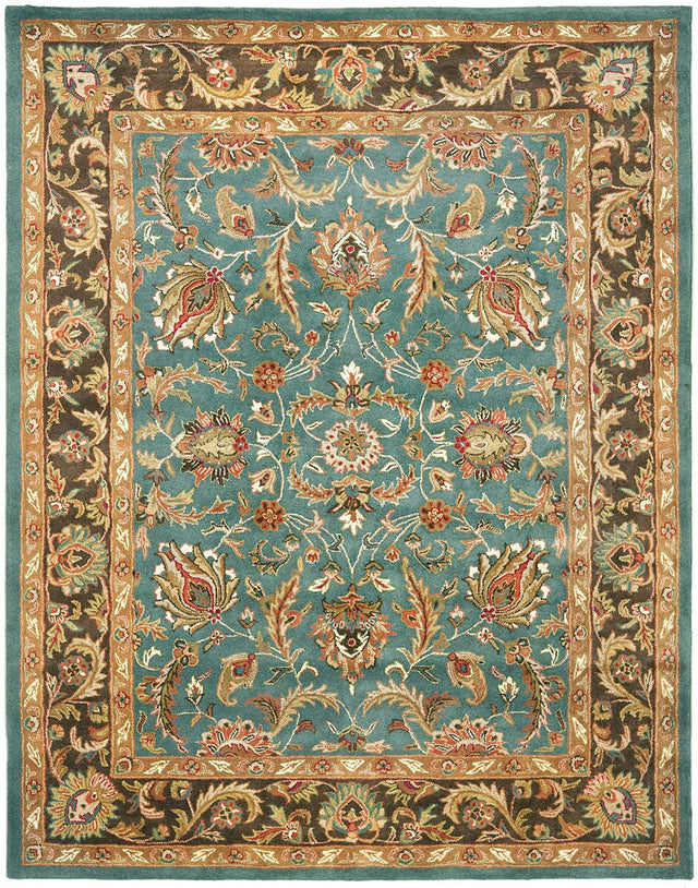 Safavieh Heritage hg812b Blue / Brown Rugs.