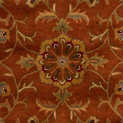 Safavieh Heritage Hg820A Red / Natural Area Rug